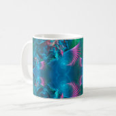 Abstrakte Apophyse Fraktal III Kaffeetasse (Vorderseite Links)