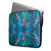 Abstrakte Apophyse Fraktal III Laptopschutzhülle (Vorderseite Links)