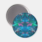 Abstrakte Apophyse Fraktal III Magnet (Vorderseite/Rückseite)