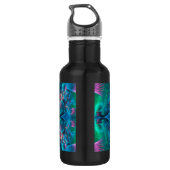 Abstrakte Apophyse Fraktal III Trinkflasche (Rückseite)