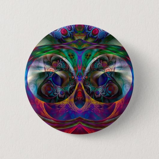 Abstrakte Apophyse I Button (Vorderseite)