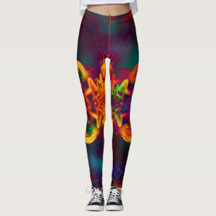 Abstrakte Apophysis Fraktal XI Leggings