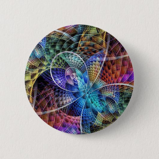 Abstrakte Apophysis-Fraktale X Button (Vorderseite)