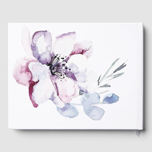 Abstrakte Appellationsblüten Gästebuch (Rückseite)