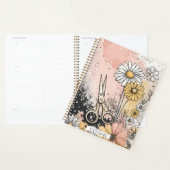 Abstrakte Aquarell-Blumenkunst Planer (Anzeige)