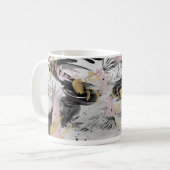 Abstrakte Aquarell-II-Tasse Kaffeetasse (Vorderseite Links)