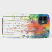 Abstrakte Aquarell-Kunst mit Tropfen Case-Mate iPhone Hülle (Rückseite (Horizontal))
