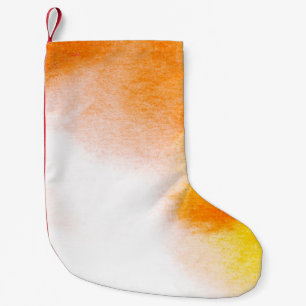 Abstrakte Aquarell-Luxus-Fluid-Art-Malerei. han Kleiner Weihnachtsstrumpf