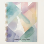 Abstrakte Aquarell Planer (Vorderseite)
