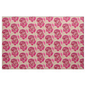 Abstrakte Aquarell Rose Originale Kunst Stoff (Fat Quarter (45,7 x 55,9 cm))