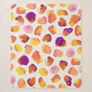 Abstrakte Aquarell-Vintage-Nahtlos-Illustration Sherpadecke