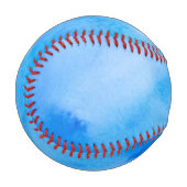 Abstrakte Aquarellbilder Baseball (Vorderseite Links)