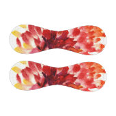 Abstrakte Aquarellbilder mit Blumen 5 Baseball (Paneele)