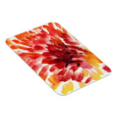 Abstrakte Aquarellbilder mit Blumen 5 Magnet (Rechte Seite)