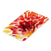 Abstrakte Aquarellbilder mit Blumen 5 Magnet (Linke Seite)