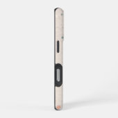 Abstrakte Aquarellbilder mit Flora und Fauna iPhone Hülle (Rechte Seite)