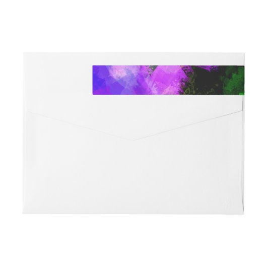 Abstrakte Aquarellfarbe 2 (Rückseite)