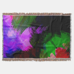 Abstrakte Aquarellfarbe 2 Decke