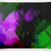 Abstrakte Aquarellfarbe 2 Dreifach Gefaltete Urlaubskarte (Innenseite Mitte)