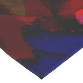 Abstrakte Aquarellfarbe 2 Kurzer Tischläufer (Ecke)