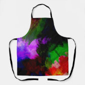 Abstrakte Aquarellfarbe 2 Schürze (Vorderseite)