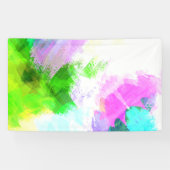 Abstrakte Aquarellfarbe Banner (Horizontal)