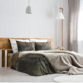 Abstrakte Aquarellfarbe Farbe Dunkelgrau braun Kissenbezug