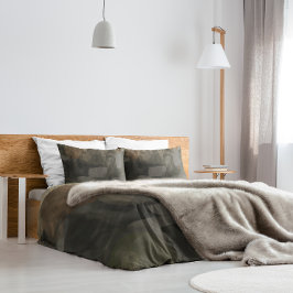 Abstrakte Aquarellfarbe Farbe Dunkelgrau braun Kissenbezug