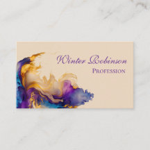 Abstrakte Aquarellfarbe, goldfarben