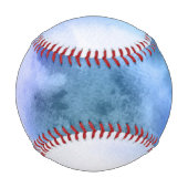 Abstrakte Aquarellfarbe, handgemalt 10 Baseball (Rückseite)