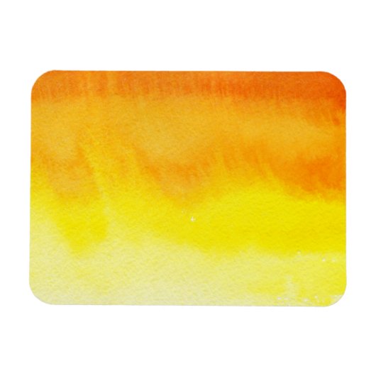 Abstrakte Aquarellfarbe, handgemalt Hintergrund 2 Magnet (Horizontal)
