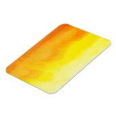 Abstrakte Aquarellfarbe, handgemalt Hintergrund 2 Magnet (Linke Seite)