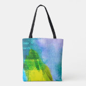 Abstrakte Aquarellfarbe Hintergrundabstract,acr Tasche (Rückseite)