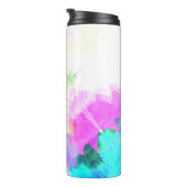 Abstrakte Aquarellfarbe Thermosbecher (Nach rechts gedreht)