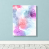 Abstrakte Aquarellfarben, handgemalt 10 Leinwanddruck (Insitu (Holzboden))