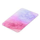 Abstrakte Aquarellfarben, handgemalt 11 Magnet (Linke Seite)