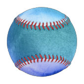 Abstrakte Aquarellfarben, handgemalt 12 Baseball (Rückseite)