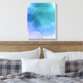 Abstrakte Aquarellfarben, handgemalt 12 Leinwanddruck (Insitu (Schlafzimmer))