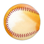 Abstrakte Aquarellfarben, handgemalt 13 Baseball (Vorderseite Links)