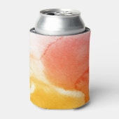 Abstrakte Aquarellfarben, handgemalt 13 Dosenkühler (Kanne Vorderseite)