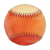 Abstrakte Aquarellfarben, handgemalt 15 Baseball (Rückseite)