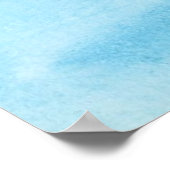 Abstrakte Aquarellfarben, handgemalt 18 Poster (Ecke)