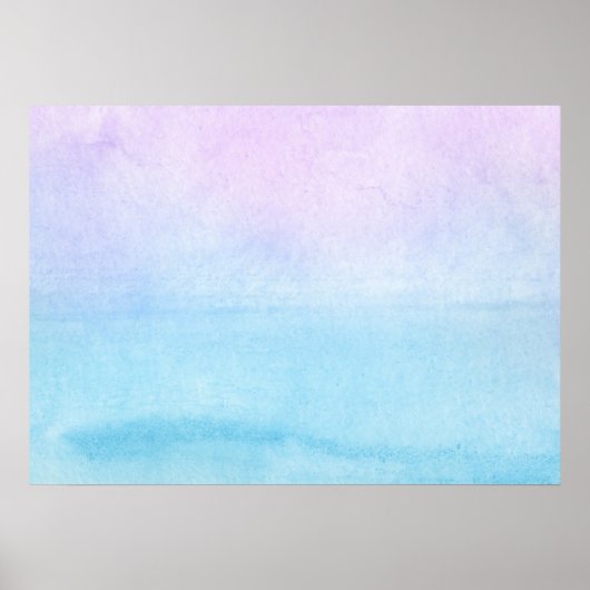Abstrakte Aquarellfarben, handgemalt 18 Poster (Vorne)
