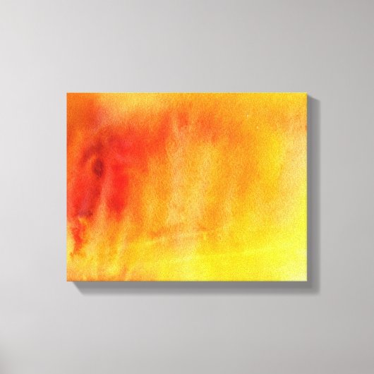 Abstrakte Aquarellfarben, handgemalt 19 Leinwanddruck (Vorderseite)