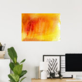 Abstrakte Aquarellfarben, handgemalt 19 Poster (Heimbüro)