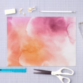 Abstrakte Aquarellfarben, handgemalt 3 3 Seidenpapier (Handwerk)