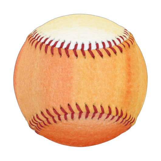 Abstrakte Aquarellfarben, handgemalt 3 Baseball (Vorderseite)