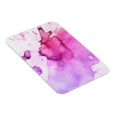Abstrakte Aquarellfarben, handgemalt 5 Magnet (Rechte Seite)