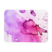 Abstrakte Aquarellfarben, handgemalt 5 Magnet (Horizontal)