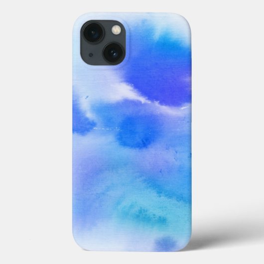 Abstrakte Aquarellfarben, handgemalt. Case-Mate iPhone Hülle (Rückseite)